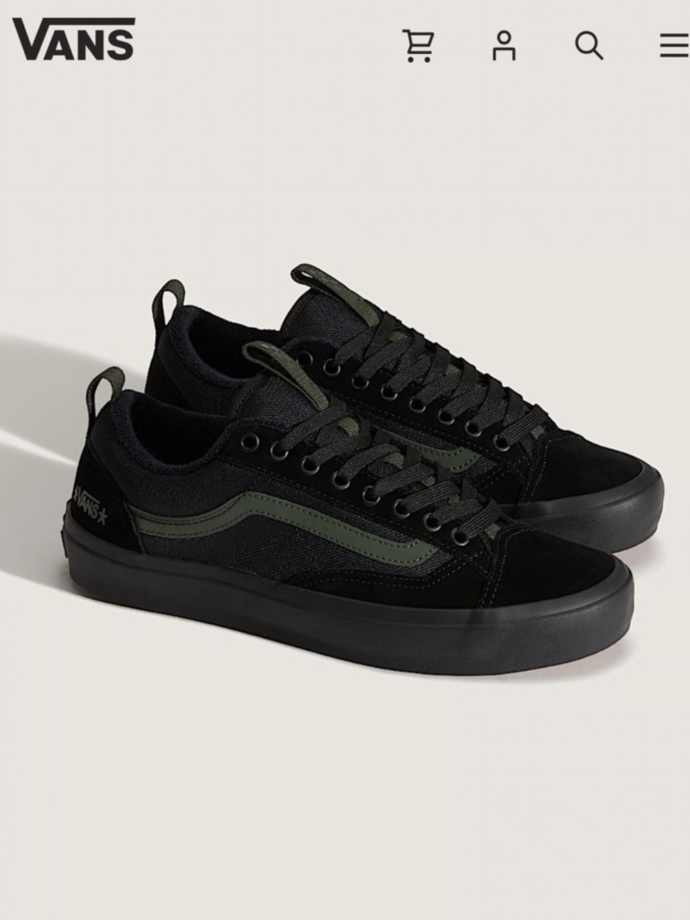 Vans skate old school shoe unisex women’s 9